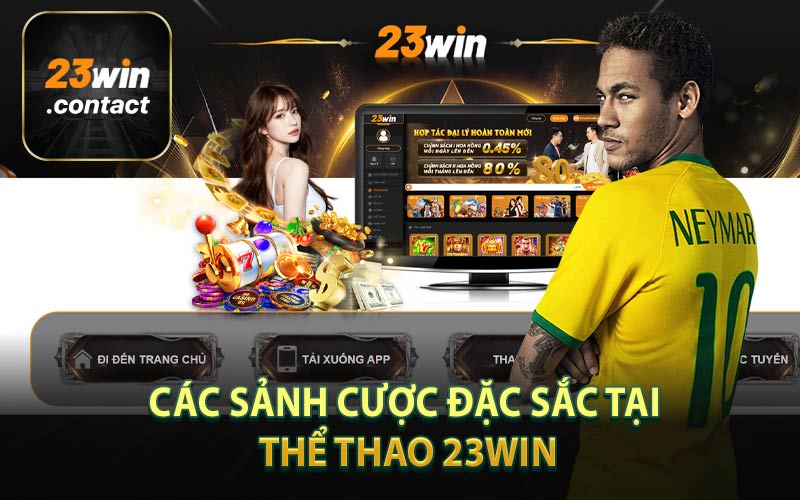 Các Sảnh Cược Đặc Sắc Tại Thể Thao 23Win