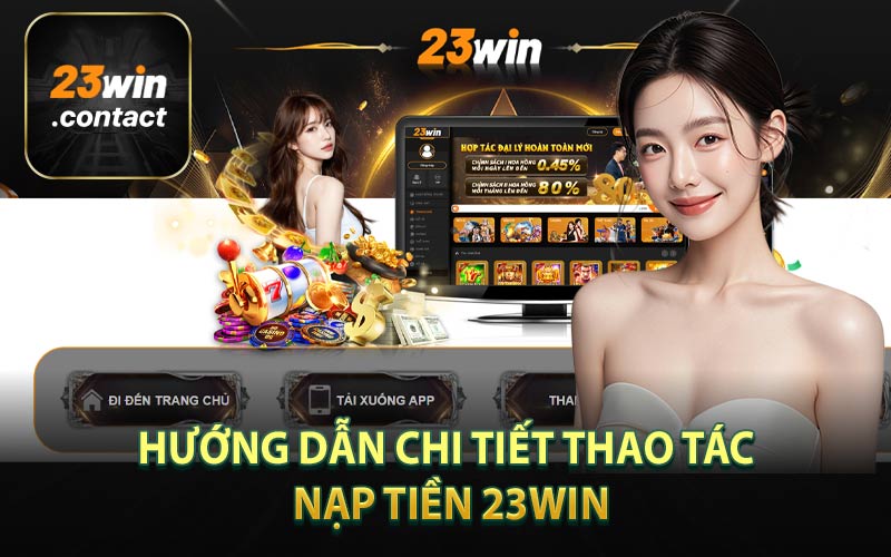 Hướng Dẫn Chi Tiết Thao Tác Nạp Tiền 23Win